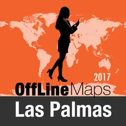 拉斯帕尔马斯 离线地图和旅行指南