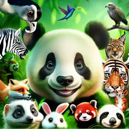 动物园之星 - 动物派对 - 动物模拟器 - 可爱游戏